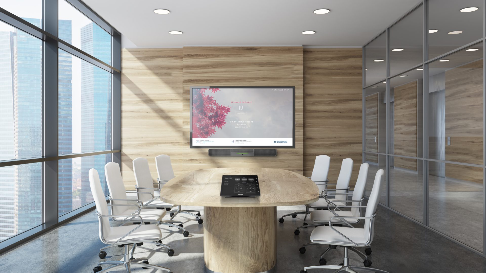 Modern warm colored bar